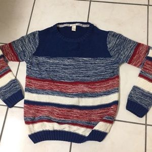 NWOT Forever 21 Multicolored Pullover Sweater Sz S